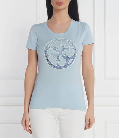 Футболка GUESS - голубой(W4GI29 J1314)