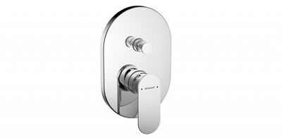 Смеситель встраиваемый в стену Bravat Gina (3-функц)