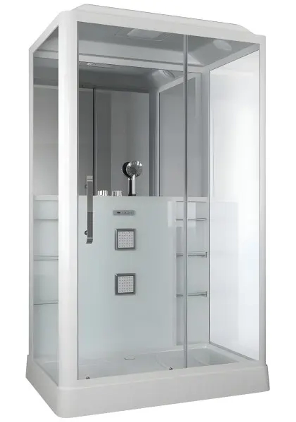 Душевая кабина Grossman Alba GR128R (90x135x225) дверь раздвижная,3 места