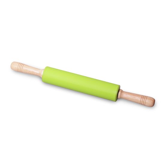 Скалка силиконовая 47 см. с вращающимся валиком Kamille KM-7711