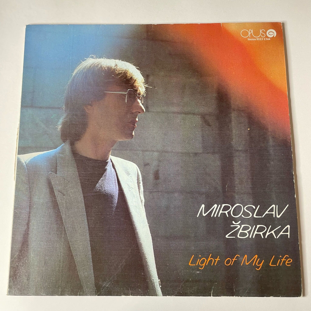 Винтажная виниловая пластинка LP Miroslav Zbirka Light Of My Life (Чехословакия 1982)