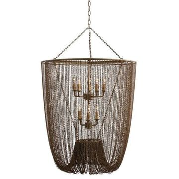 replica light Arteriors Maxfield 8 Light Chandelier By Arteriors Home