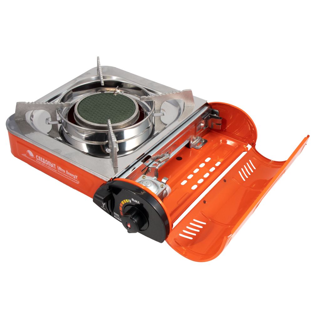 Плита наст. газовая &quot;СЛЕДОПЫТ - UltraEnergy&quot;, керам./6/