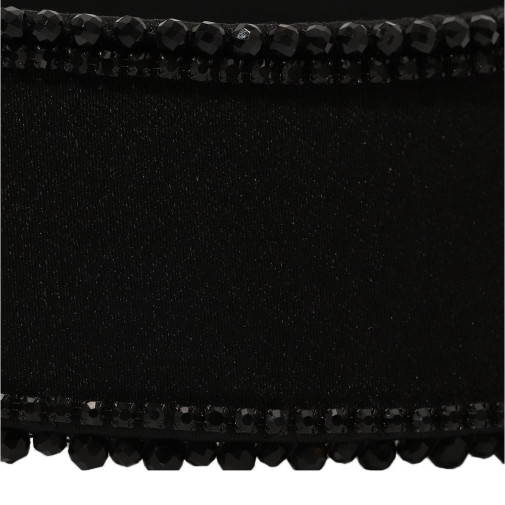 Кокошник Total Black с декором