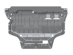 Защита картера и КПП Sheriff для Volkswagen Touran III 2015- арт.26.3708