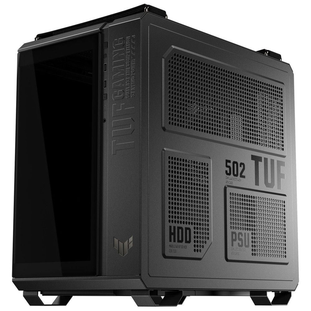 Корпус ASUS TUF Gaming GT502 HORIZON Black ATX/micro ATX/mITX GT502 PANO/ARGB FANS/BLK/TG//