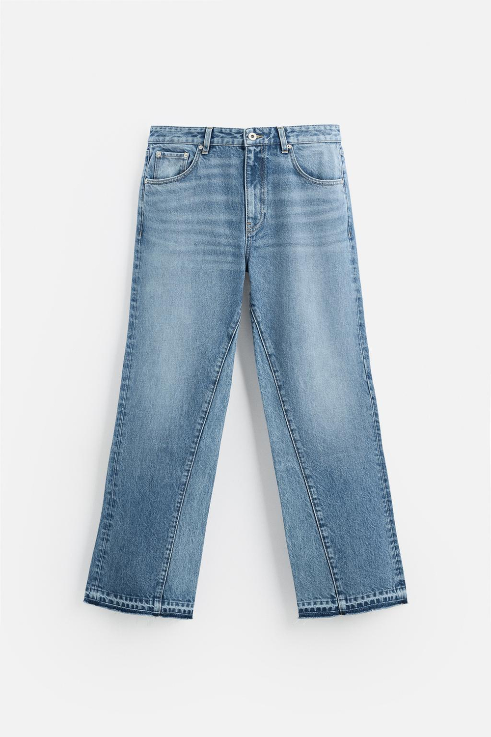 Джинсы flared fit