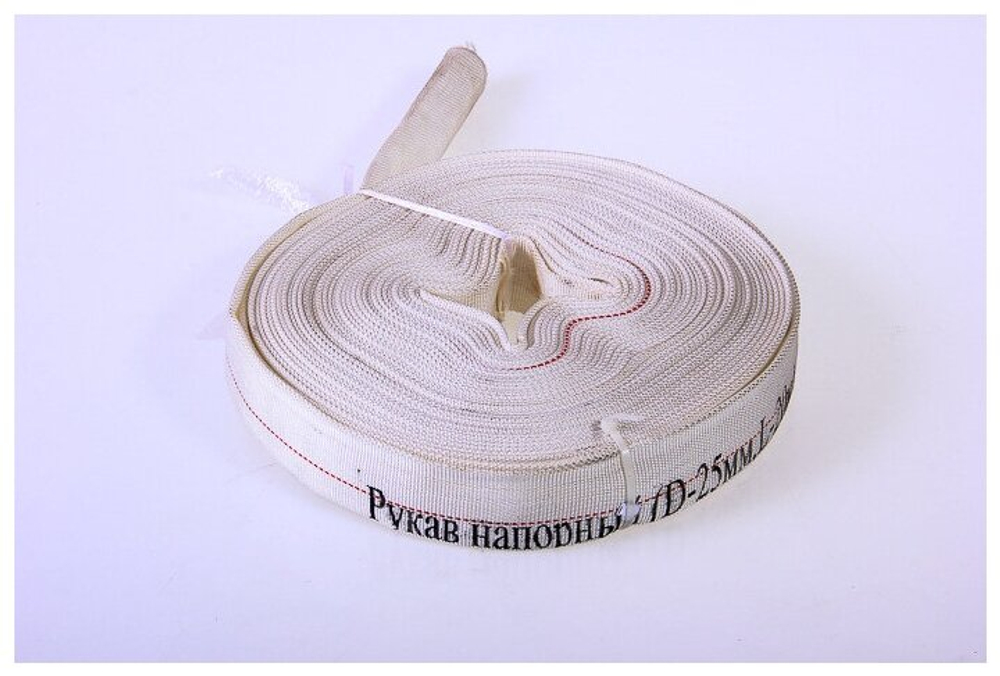 Рукав напорный CHAMPION GR-25, 25мм х 20м, пожарный, текстиль (C2541)