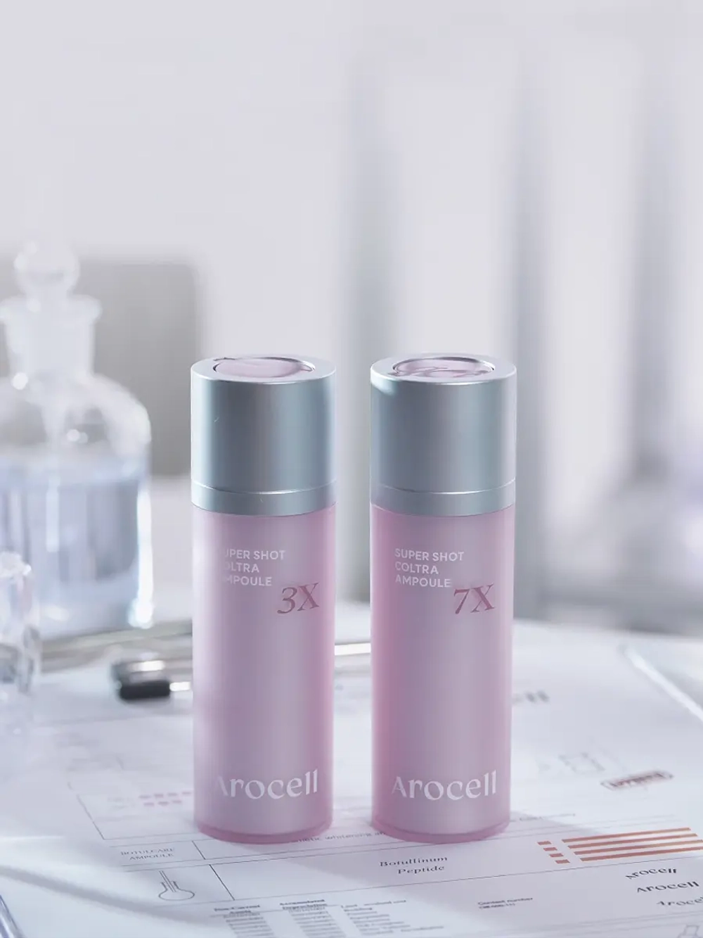 Arocell Пептидная ампула со спикулами 3Х коллагеном и экзосомами Super Shot Coltra Amploue 3X 30 мл