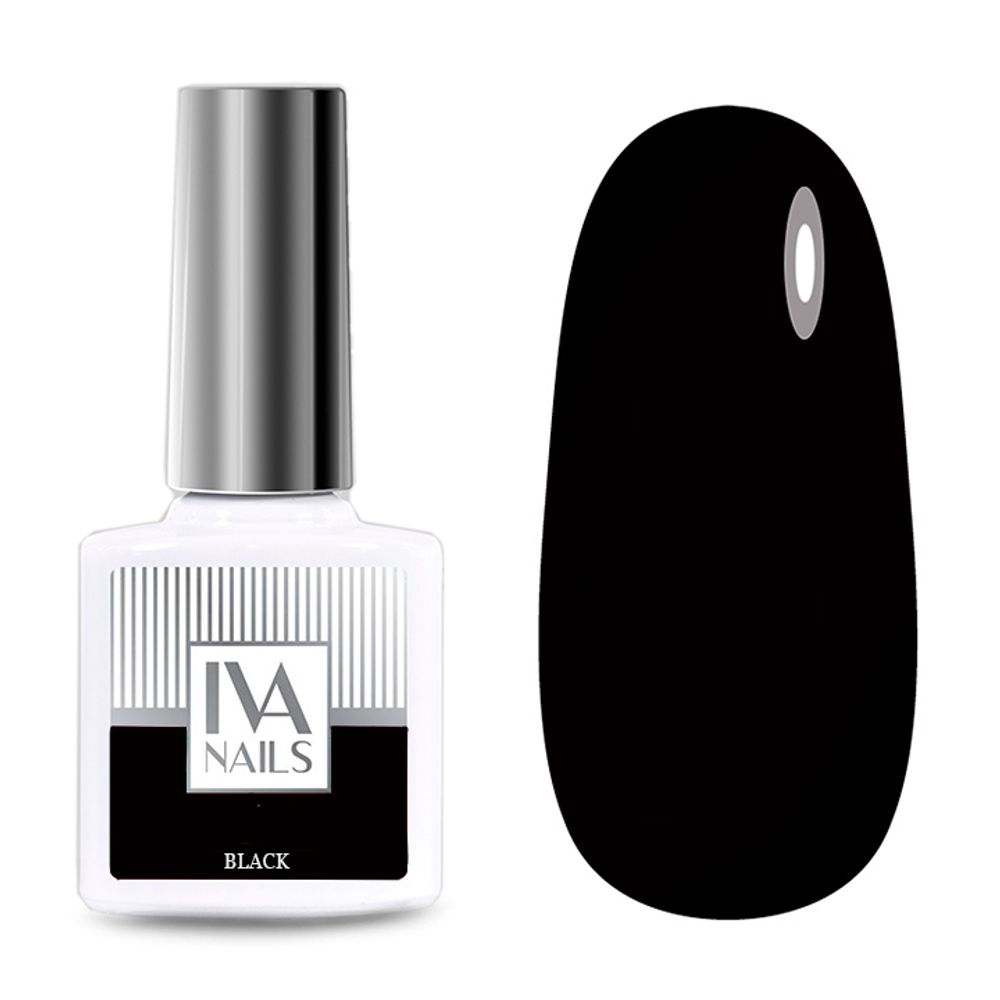 IVA nails Гель-лак Black