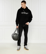 Худи BIG BOOKISH SKATE OFF-WHITE - черный(OMBB085C 99FLE012)