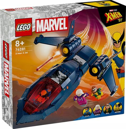 Конструктор LEGO Marvel Super Heroes - Самолет Людей Икс - Лего Марвел Супер Герои 76281