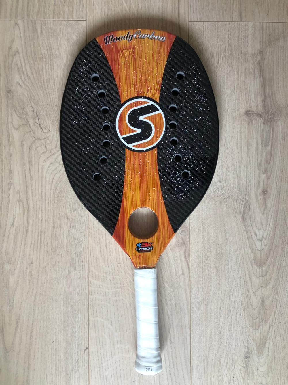 Ракетка Woody Carbon Sexy BT с нанесением