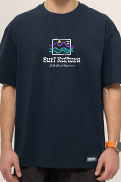Футболка КУЛЬТУРА "SURF KULTURA", синий