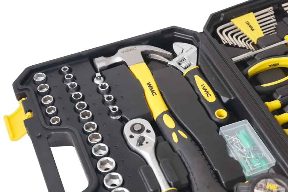 Набор инструментов 128пр. 1/4'',3/8'' WMC TOOLS WMC-30128