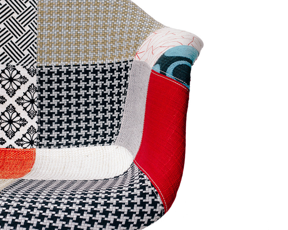 Стул Eames RAR Rocking Patchwork