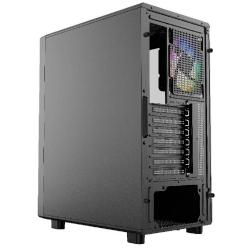 Корпус для компьютера Powercase Mistral PA4B, Tempered Glass, 4x 120mm FRGB Fans, чёрный, ATX (CMPAB-L4)