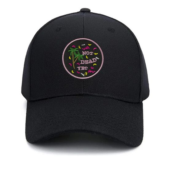 Нашивка термоаппликация на одежду и на рюкзак. Not Dead Yet