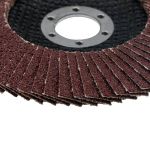 Круг лепестковый торцевой P100, 125х22,2мм KRANZ