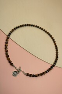 Чокер с тигровым глазом "Око тигра"