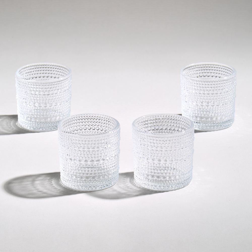 НАБОР РЮМОК "BUBBLES" 4 ШТ. 65 МЛ / 5 СМ