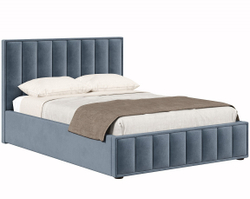 Кровать с подъёмным механизмом 1400 Анкона, темно-серый