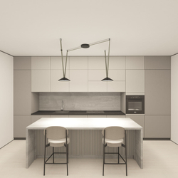 DK5564-BK Cветильник для трека-ремня Belty, серия Flow, со светодиодом, D300*H71мм, 48V DC, 20W, RA90, 120°, 4000K, IP20, черный, алюминий