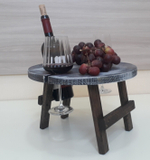 Столик винный складной, на 2 бокала + 1 бутылка