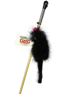 Дразнилка поможет развить мускулатуру и реакцию кошки, а также удовлетворит её охотничий инстинкт. И