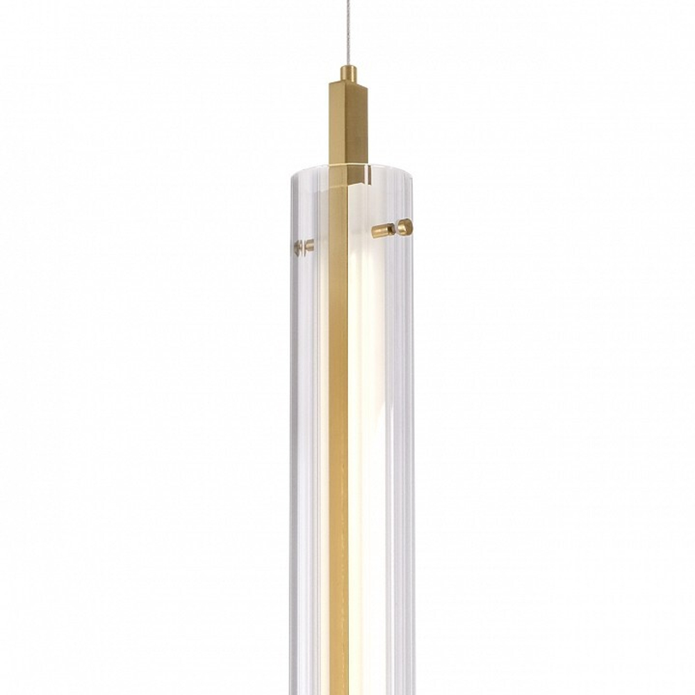 Подвесной светильник Indigo Vitreo 11067/B/1P Brass