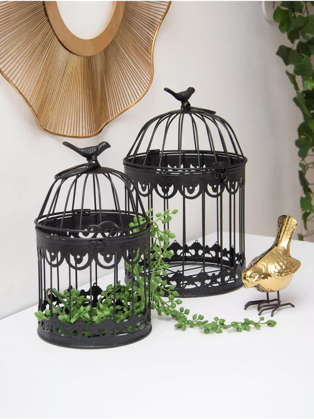 Клетка интерьерная для подвешивания 30,5*19 см