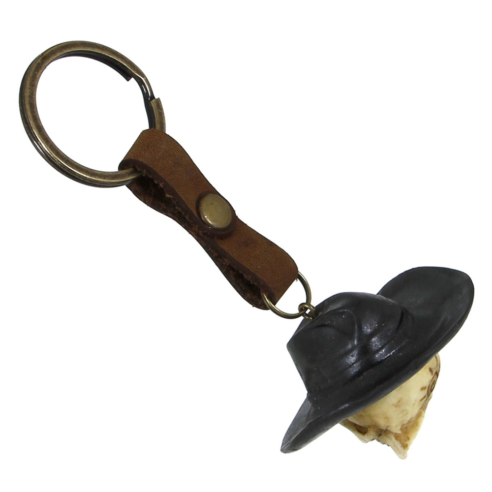 Брелок Череп в шляпе (168)