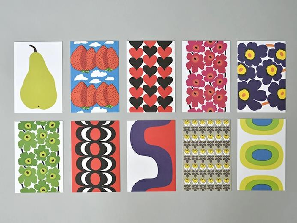 Marimekko Postcard Box. 100 Postcards