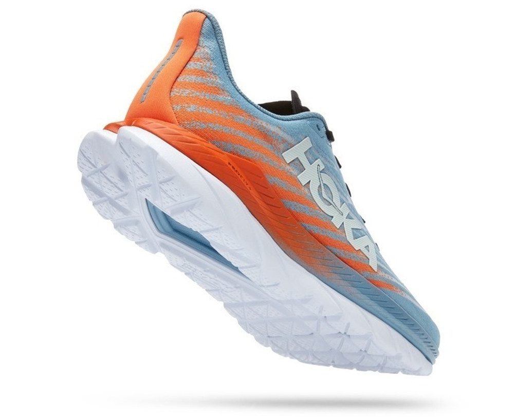 Кроссовки HOKA MACH 5 Mountain Spring Puffins Bill арт. 1127893MSPBL, синий, муж.