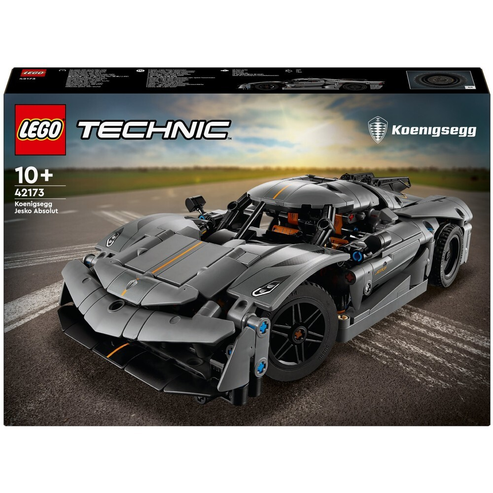 LEGO Technic - Серый гиперкар Koenigsegg Jesko Absolut 42173 / артикул   42173  / GTIN 5702017584072