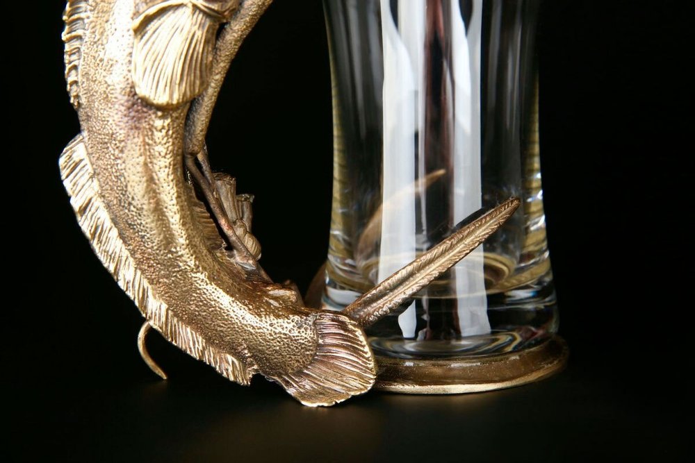 Бокал для пива "Рыба Бычок"