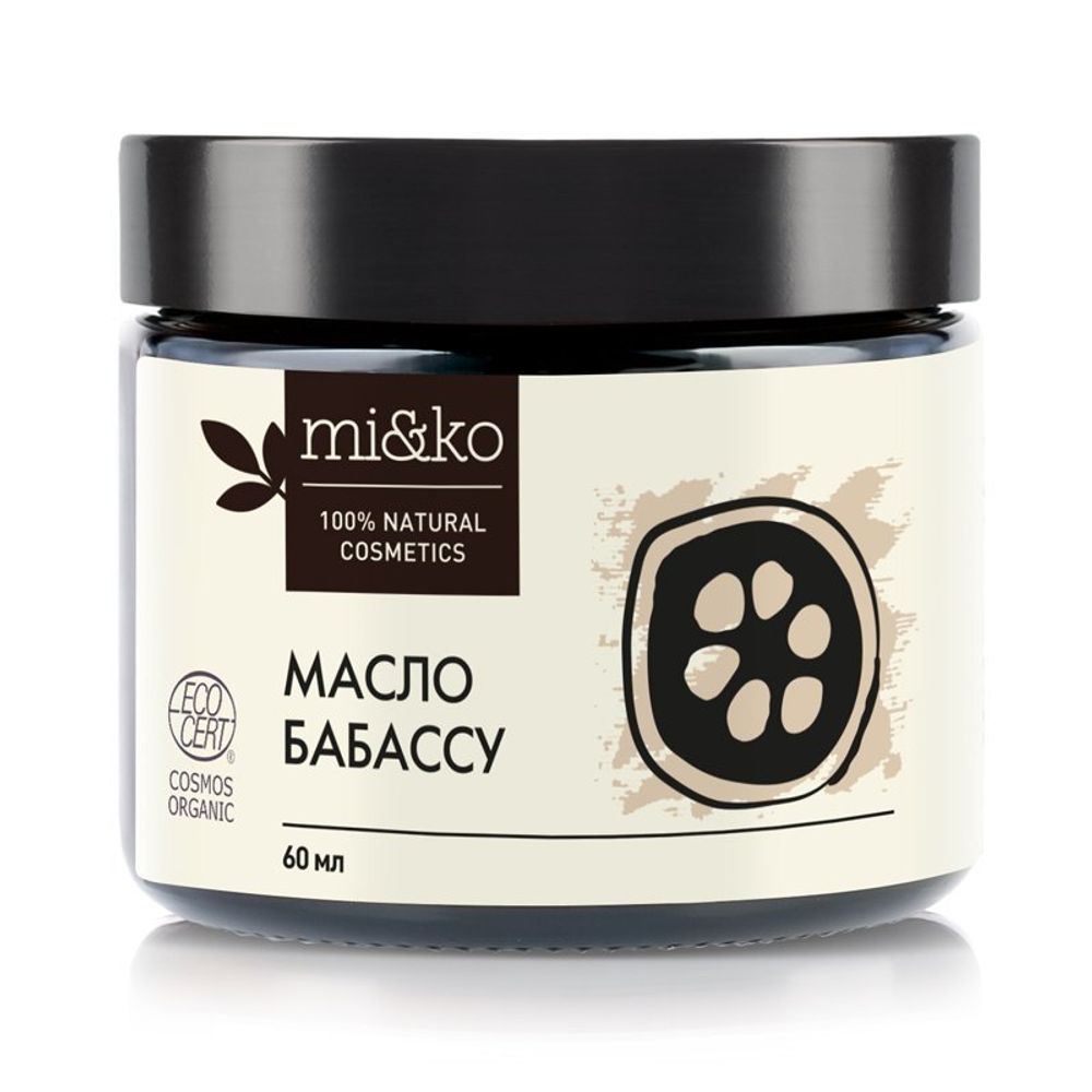 Бабассу масло рафинированное 60 мл COSMOS ORGANIC (Mi&ko)
