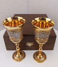 Подарочный набор рюмок "Вальс цветов"