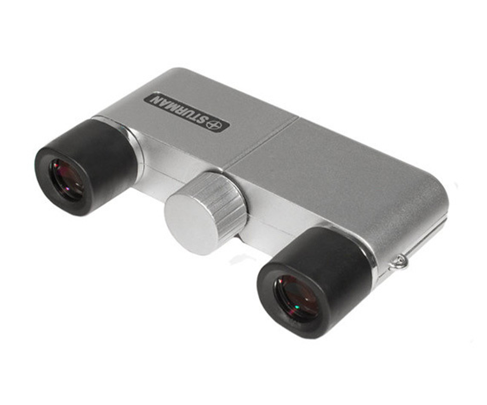 Бинокль театральный Sturman 5x12 серебристый - фото 2