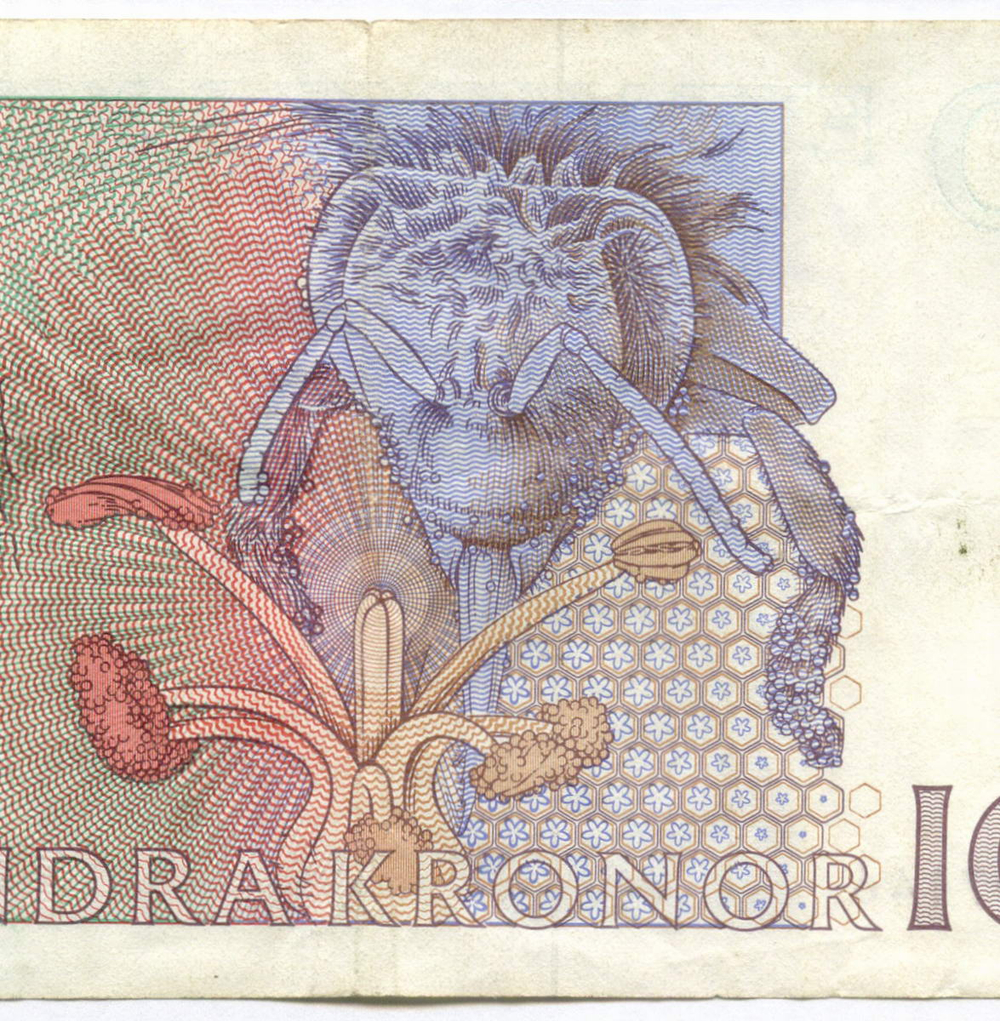 Банкнота Швеция 100 крон 1988 год 8031697146. VF