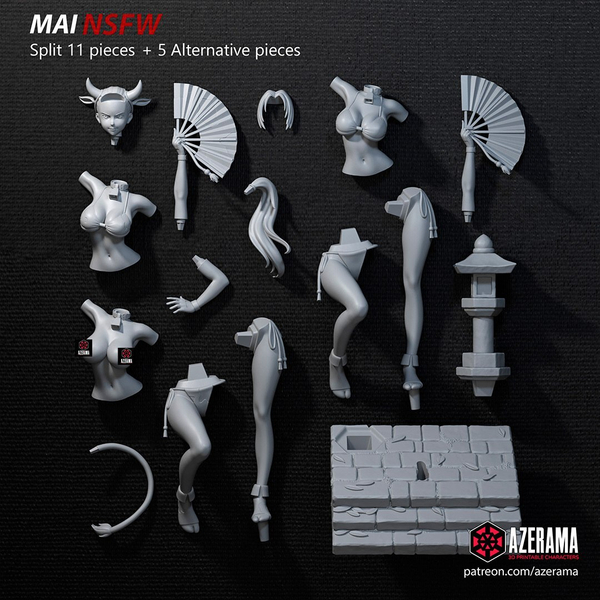 Май Сирануй Король бойцов Фатальная ярость Mai Shiranui King of Fighters Fatal Fury Фигурка