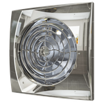 Вентилятор Эра AURA 5C CHROME D125 с обратным клапаном