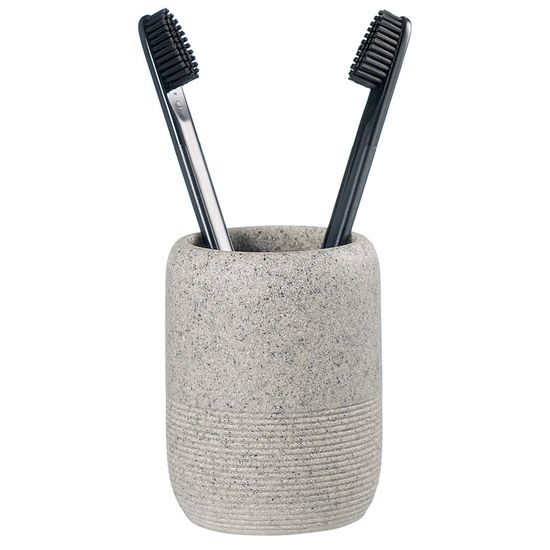Стакан для зубных щеток loup, темно-серый