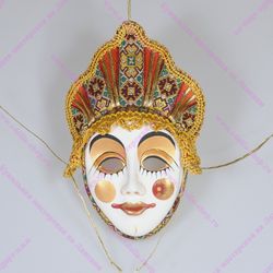 Интерьерная малая маска Русская