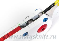 Нож Microtech LUDT 1135S-1GBS White Ghostbuster Limitedфотография - 7