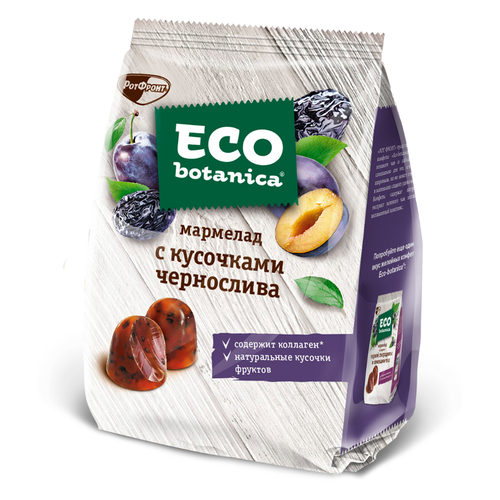 Мармелад Eco Botanica с кусочками чернослива 200 гр