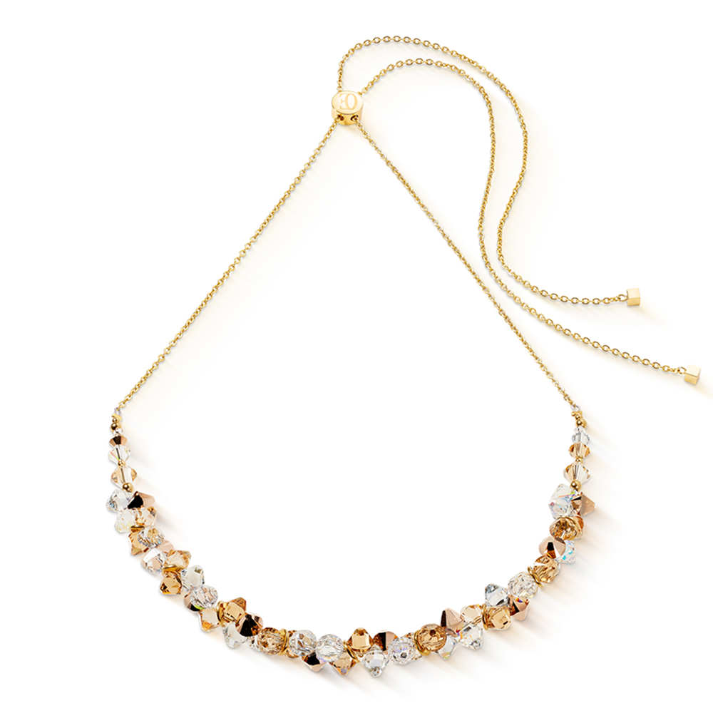 Колье Coeur de Lion Beige-Gold 4639/10-1016