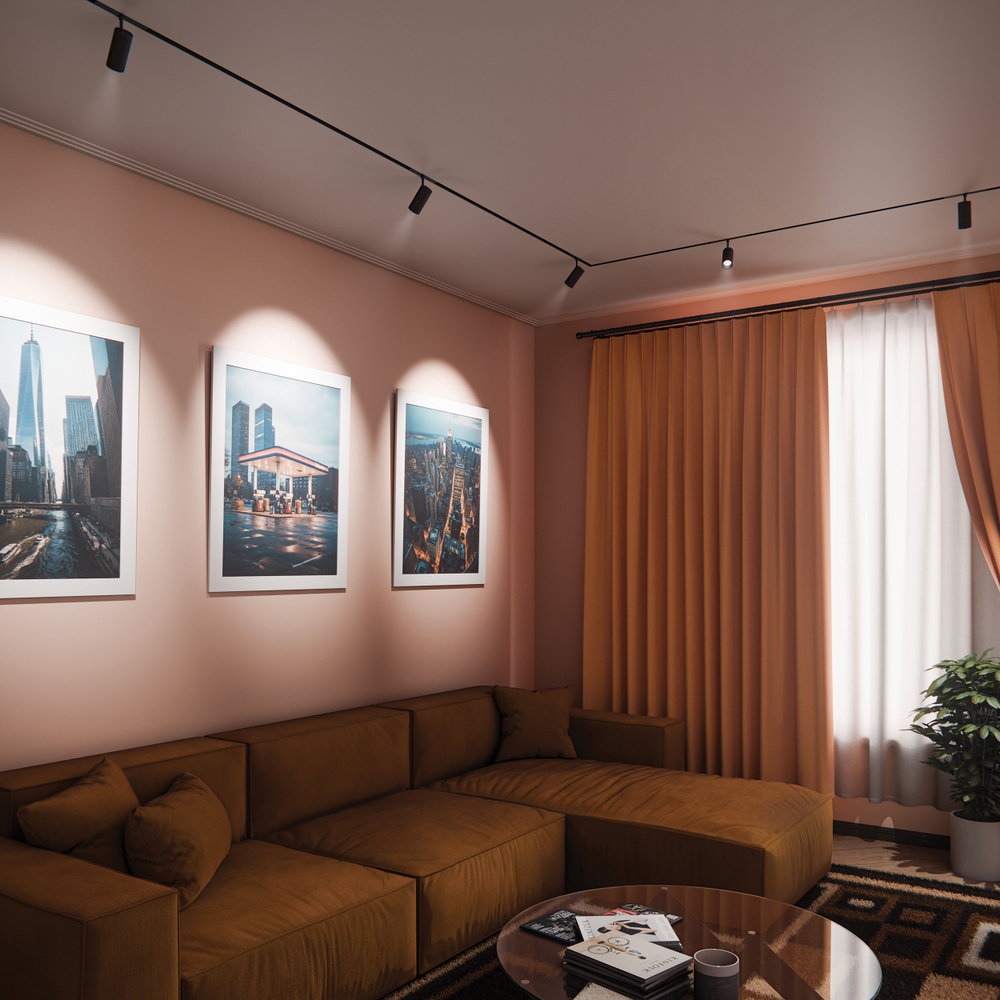 209147 Светильник 48V для 1-фазного трека UNO LED 10W 820LM 28G ANTIGLARE ЧЕРНЫЙ МАТОВЫЙ 4000K