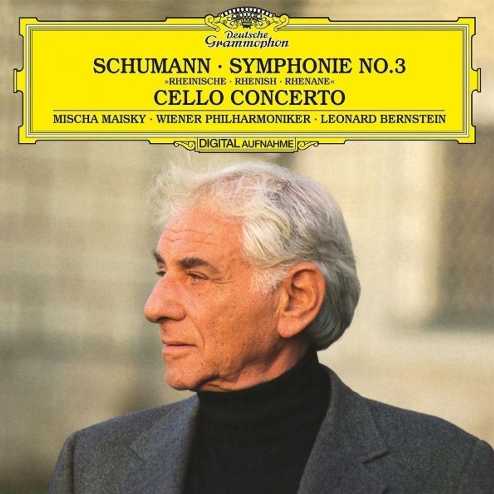 Leonard Bernstein, Wiener Philharmoniker / Schumann: Symphony No.3, Cello Concerto (LP)