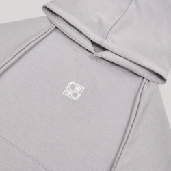 Hoodie LOGO Opal Grey